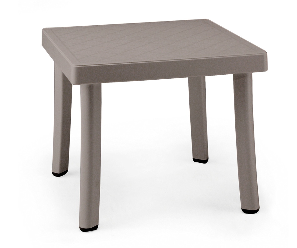 Gartentisch Nardi Rodi 46x46 Cm Taupe Beistelltisch