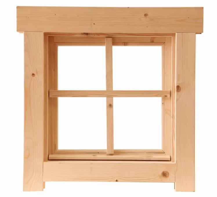 Einzel-Fenster Tanja40 Gartenhausfenster Einbaufenster Einzelfenster Isolierglas 40mm Holzfenster