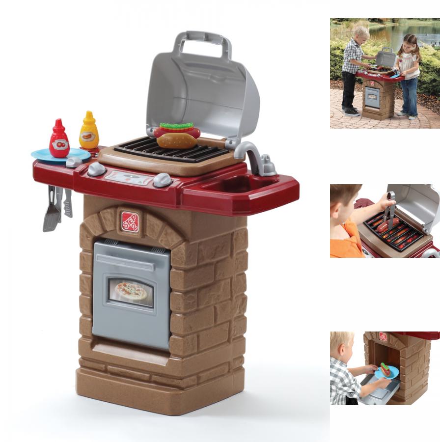 Kindergrill Step 2 «Fixin`Fun Outdoor Grill» Kunststoff Grill